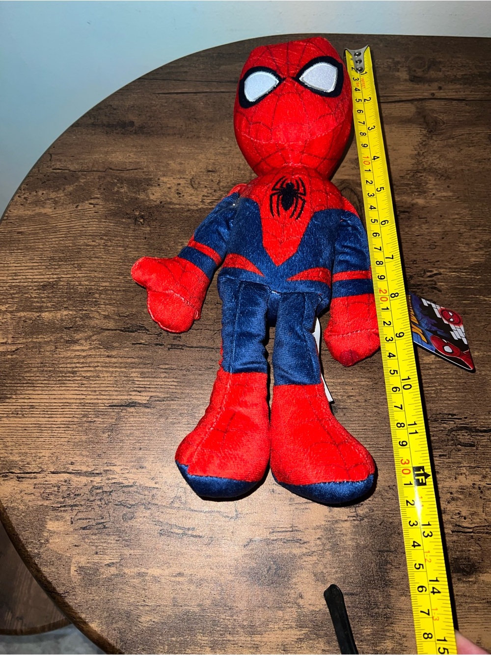 Red and Blue Spider Hero Plush Toy - Kids' Soft Figure
